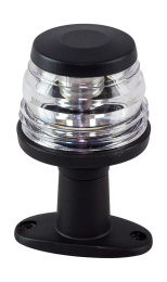 Огонь топовый на стойке 4", черный, пластиковый, 12 В, LED, Ba15d (LPARDFX00007)